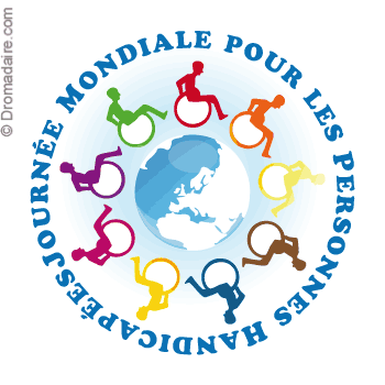 Logo Journée mondiale des personnes handicapées